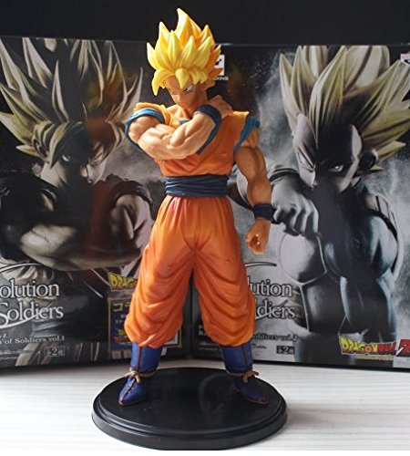 R&L Dragon Ball Z Super Saiyan Model Toys Resolution Of Soldier Son Goku Vegeta PVC Action Figure