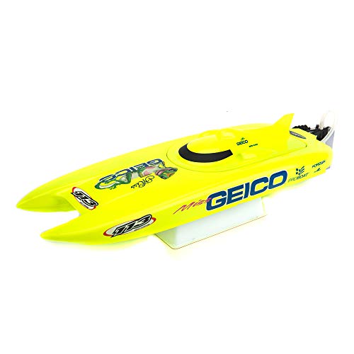 Pro Boat Miss Geico RC Boat 17 Brushed Catamaran RTR (Includes Controller Transmitter Battery and Charger) PRB08019